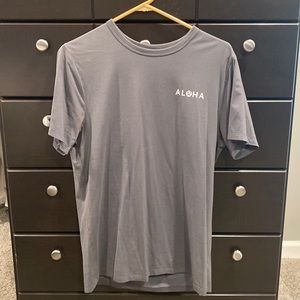 Men’s Lululemon Aloha Shirt Grey (Hawaii exclusive)